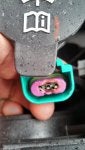 Pink Finger Nail Hand Turquoise